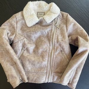 Mayoral Faux Leather Bomber